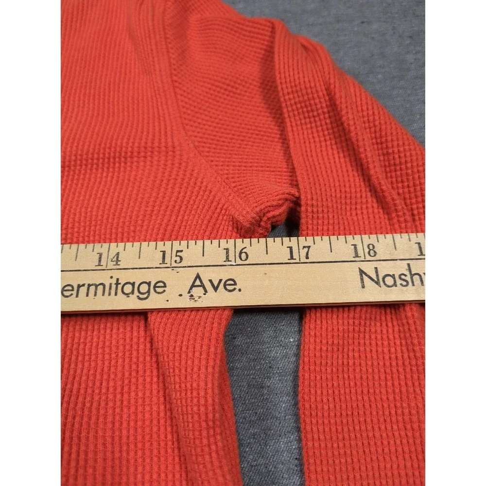 GAP Kids Orange Black All Skills Not Luck Hockey Sweater Long Sleeve Size M (8)‎